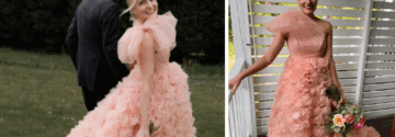 Camille krijgt overvloed aan kritiek op roze trouwjurk: “Een trouwjurk hoort wit te zijn!”