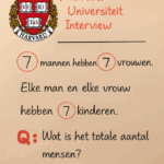Ben jij slim genoeg om dit Harvard raadsel op te lossen?
