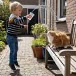 Jongen gooit water over kat, reactie van buurvrouw zorgt voor opschudding