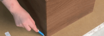 Als jij ziet wat zij van een goedkope IKEA LACK tafel maakt, wil jij dit ook proberen