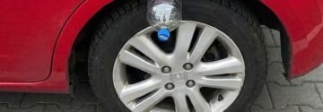 Waarschuwing: zie je dit bij je autoband, bel dan onmiddellijk de politie