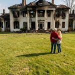 Familie koopt afgebrande villa van 1,5 miljoen dollar, kijk eens wat ze er van maken!