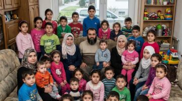 Syrische vader heeft 32 kinderen en drie vrouwen: zoveel kinderbijslag vangt zijn gezin!